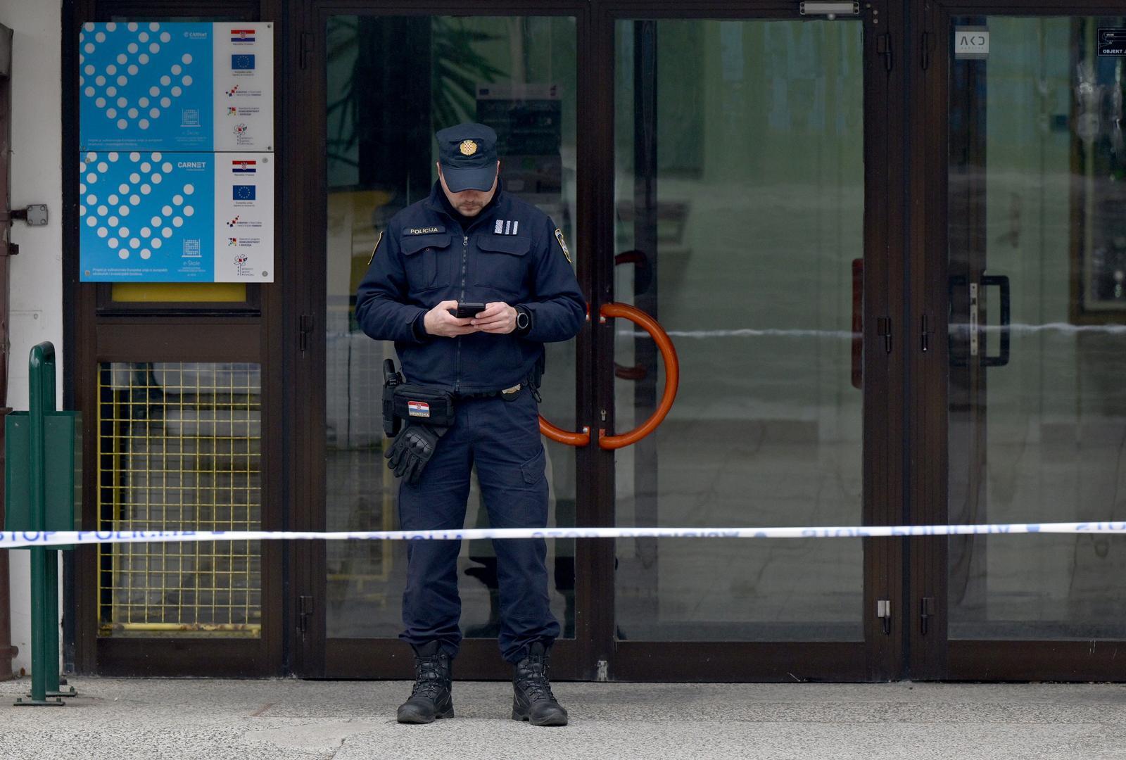 Nekoliko zagrebačkih škola je također dobilo dojave o postavljenim eksplozivnim napravama. Foto: Neva Žganec/PIXSELL