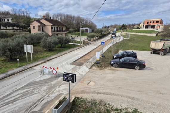 Kreće obnova županijske ceste Vižinada-Kaštelir, osigurani su alternativni prometni pravci