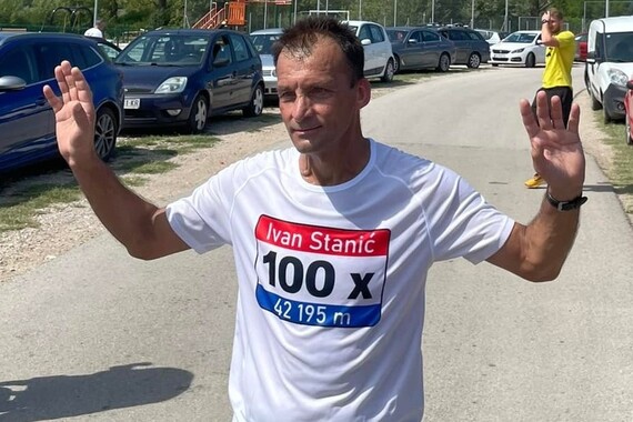 Ivan 'Veliki' Stanić istrčao maraton života na Antarktici i osvojio posljednji kontinent: 'Noćas nema spavanja!'