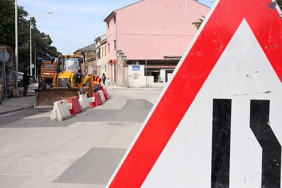 Pula: Sutra počinju radovi u Zagrebačkoj ulici