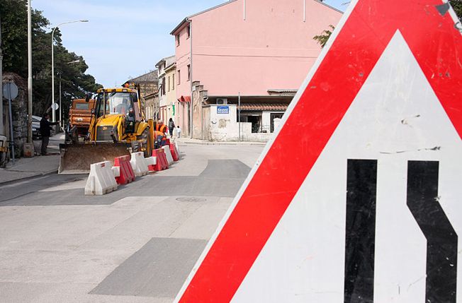 Pula: Sutra počinju radovi u Zagrebačkoj ulici