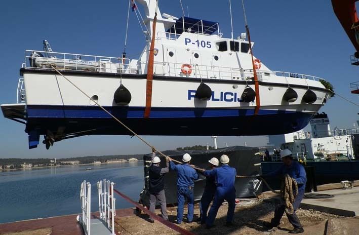 Porinuće plovila „Marino Jakominić“