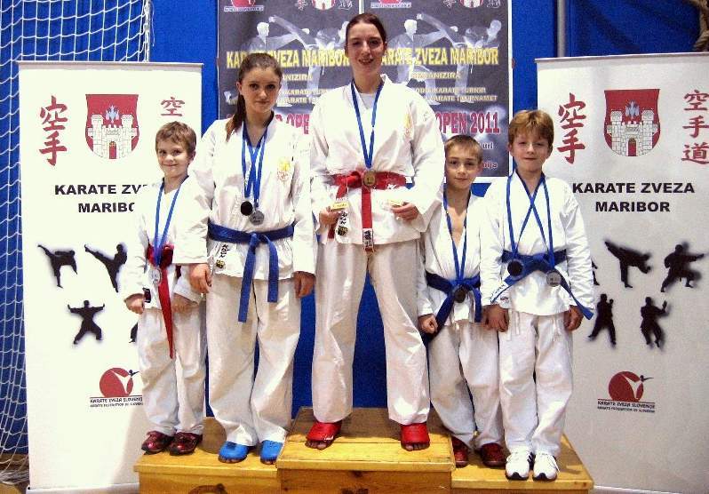 Pulskim Lavovima osam medalja na Maribor Open 2011